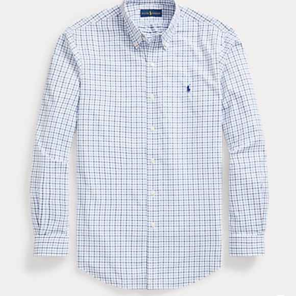 Ralph Lauren Other - Polo Ralph Lauren Classic Fit Tattersall Performance Shirt Size 14-16